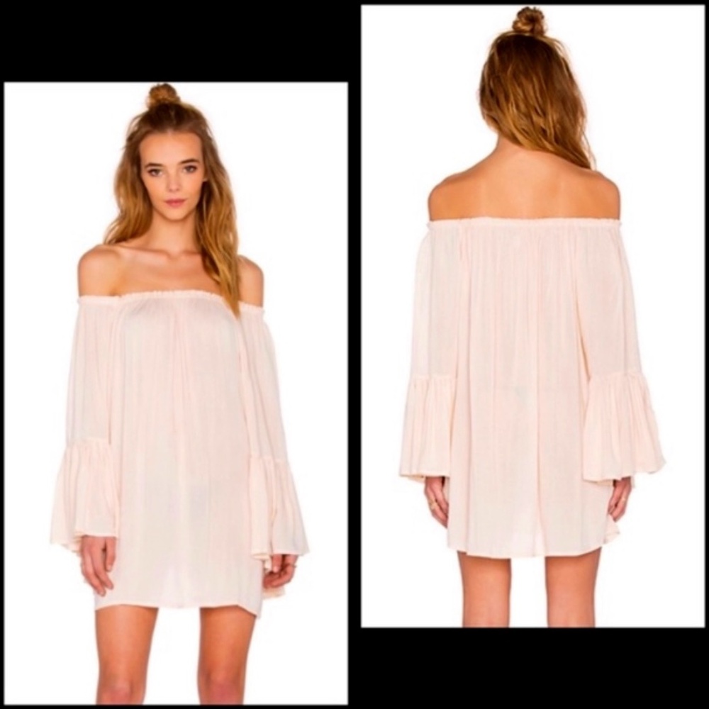 NWT Indah Kamani Cover Up Dress Off the Shoulder